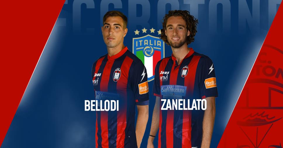 images Nazionali: convocati Bellodi e Zanellato del Crotone