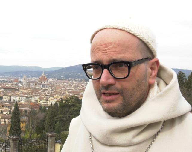 Premio "Giorgio La Pira Città di Cassano" a padre Gianni, abate di San Miniato 