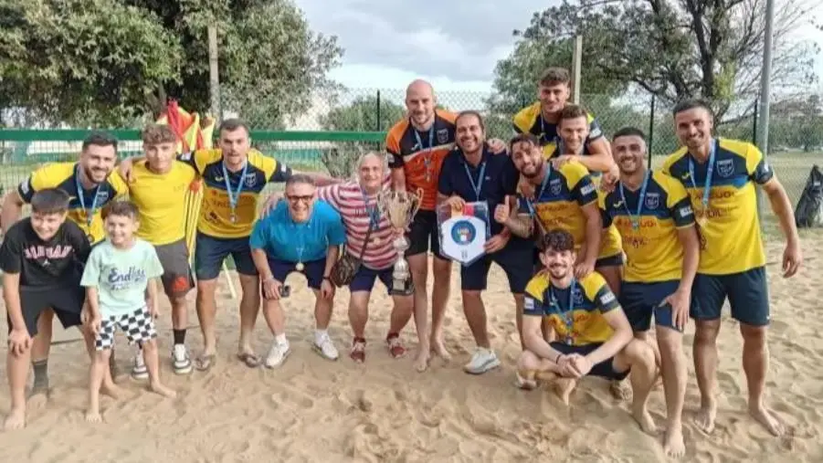 images Beach Soccer, Serie B Regionale: trionfo della Polisportiva Pellarese 