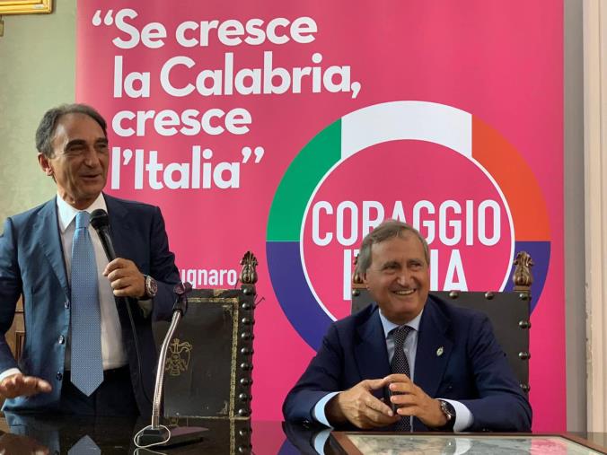 images Coraggio Italia, D'Ettore coordinatore regionale e Abramo nella direzione nazionale