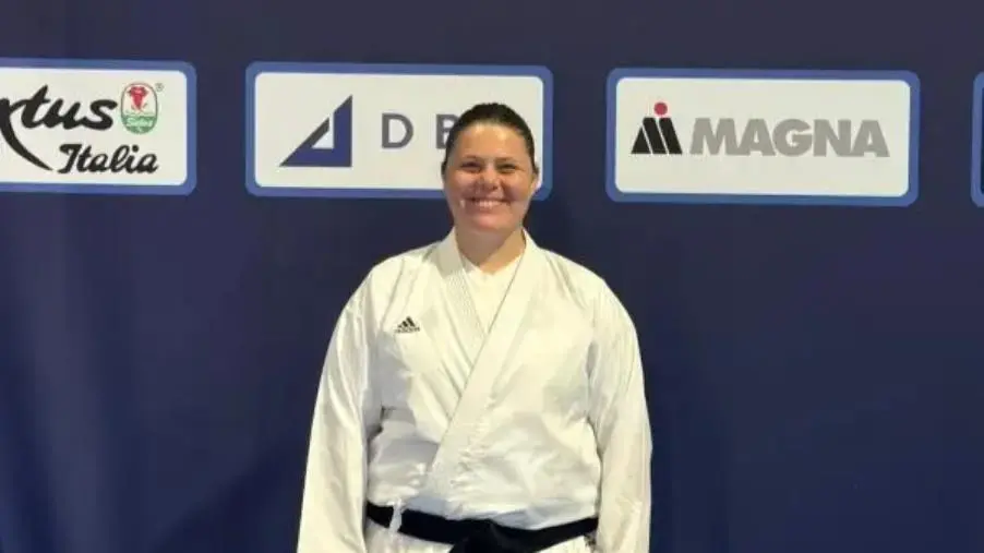 La dottoressa Zangara, prima e unica Maestra di karate in Calabria