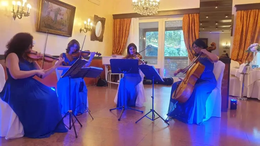 AMA Calabria, concerto del Quartetto Nereidi all'Auditorium Santa Chiara di Tropea
