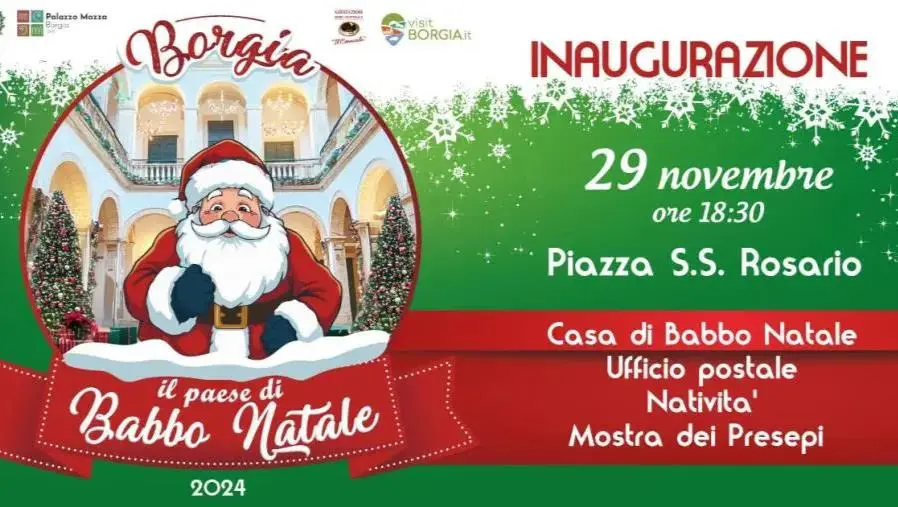 images A Borgia torna la magia natalizia con il Paese di Babbo Natale