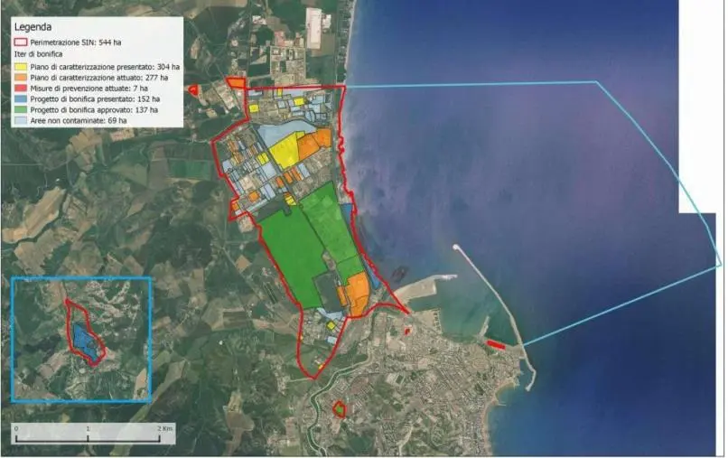 images SIN Crotone - Cassano - Cerchiara: obiettivo salute pubblica, bonifica ambientale decontaminante e difesa civile