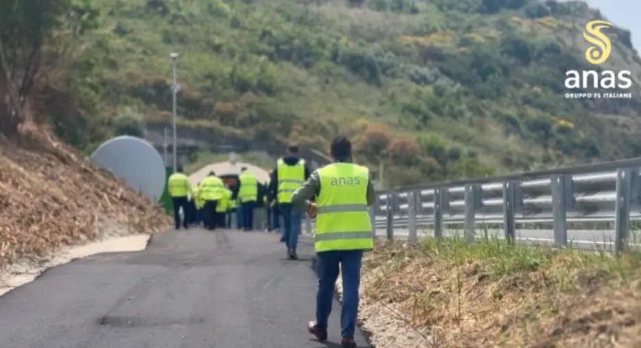 images Anas, riaperta al traffico la galleria "Coreca" sulla SS 18 nel Comune di Amantea  