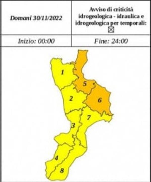 images Allerta meteo, Guerrieri (Noi di Centro) chiede la chiusura delle scuole a Cassano allo Ionio