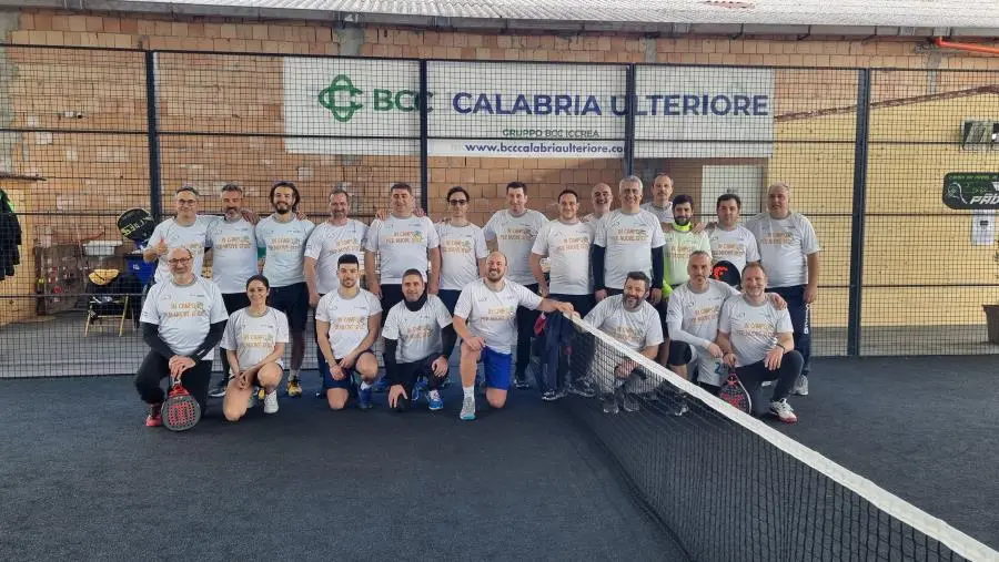 images Agonismo e condivisione al primo torneo di Padel della BCC della Calabria Ulteriore