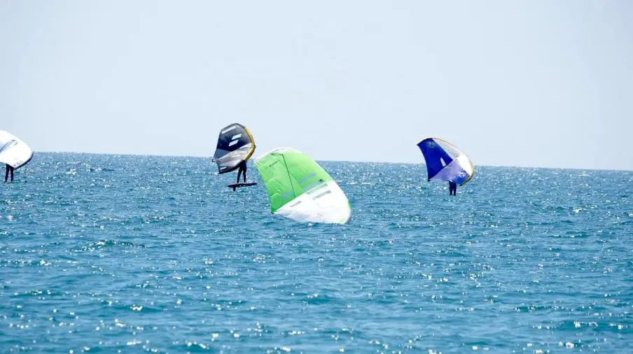 Gizzeria, la seconda giornata del Campionato Italiano di Wing Foil