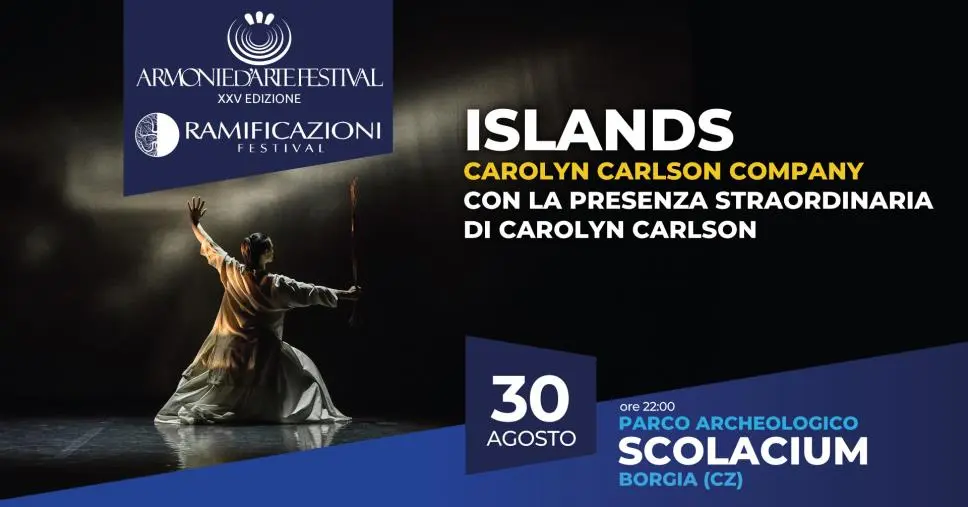 Armonie d’Arte Festival: weekend di danza internazionale con Carolyn Carlson tra Scolacium e Soverato