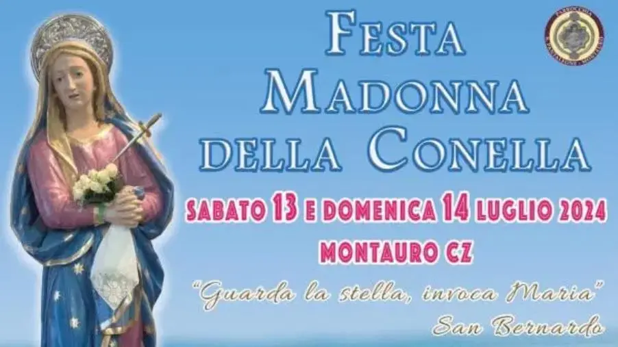 Il 13 e 14 luglio a Montauro la Festa della Madonna della Conella 