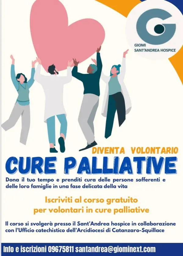 Formazione gratuita per volontari in cure palliative: opportunità di servizio e umanità al Sant’Andrea Hospice