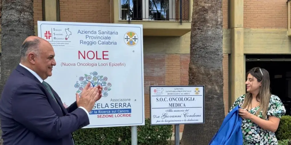 Intitolazione reparto oncologia Locri, Calabrese: “Giusto riconoscimento al dottor Condemi"
