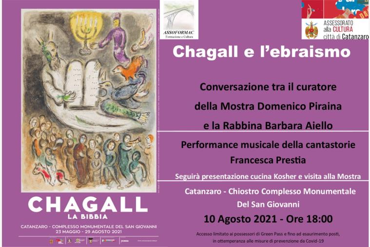 images “Chagall. La Bibbia”, Cardamone: “Il 10 agosto evento con la rabbina Barbara Aiello e la cantastorie Prestia”