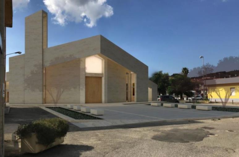images Nuova chiesa a Squillace Lido, in Comune si litiga sui centimetri (DATI E FOTO DEL PROGETTO)