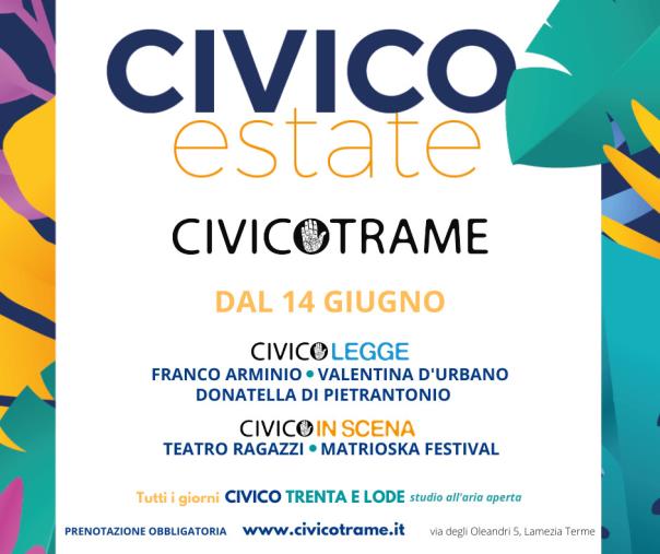 images Lamezia Terme. Tornano libri e spettacoli del Civico Trame: il calendario per l’estate 2021