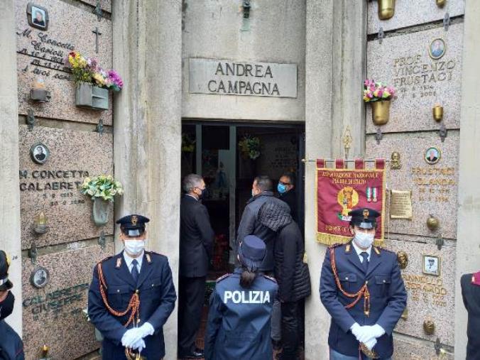 images Sant’Andrea Apostolo dello Jonio. L'omaggio della polizia all’agente Andrea Campagna  vittima del terrorismo