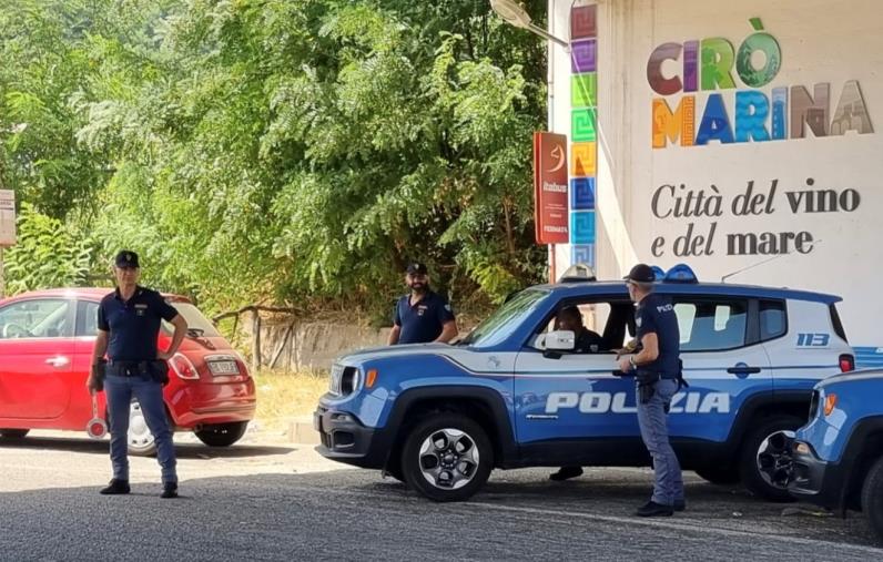 Cirò Marina, controlli straordinari della Polizia sul territorio