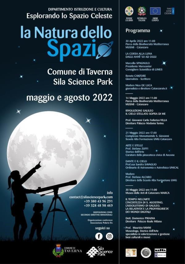 images Spazio e natura, a maggio ed agosto "Punta alle stelle" la prima manifestazione del Sila Science Park & FATA Museum