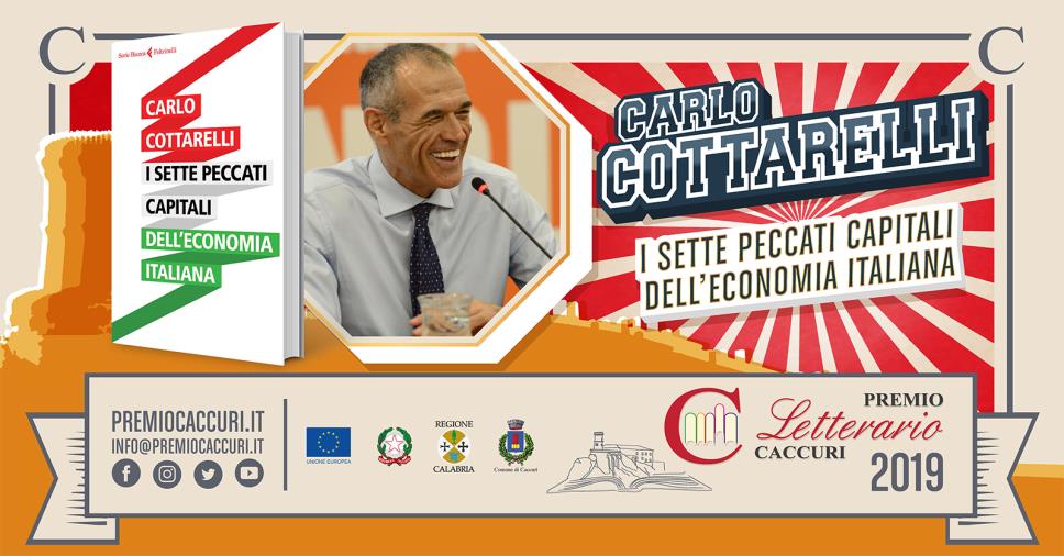 images Cottarelli vince il premio Caccuri 2019