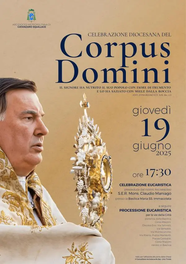 images La Chiesa di Catanzaro-Squillace si prepara a vivere la solennità del Corpus Domini
