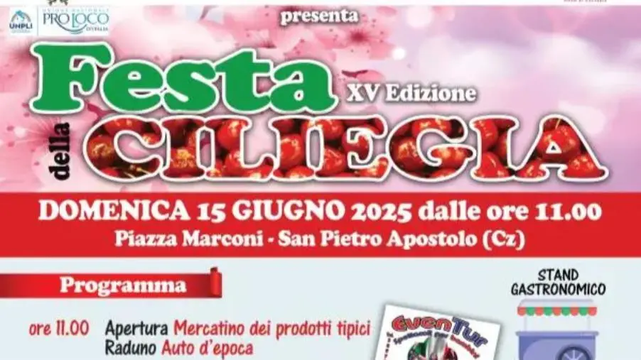 images Il 15 giugno San Pietro Apostolo si colora di rosso con la Festa della Ciliegia