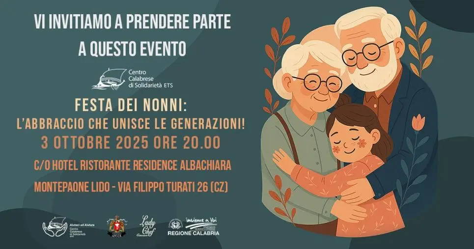 images “Festa dei Nonni” a Montepaone Lido: una serata di solidarietà per il Centro Calabrese di Solidarietà ETS