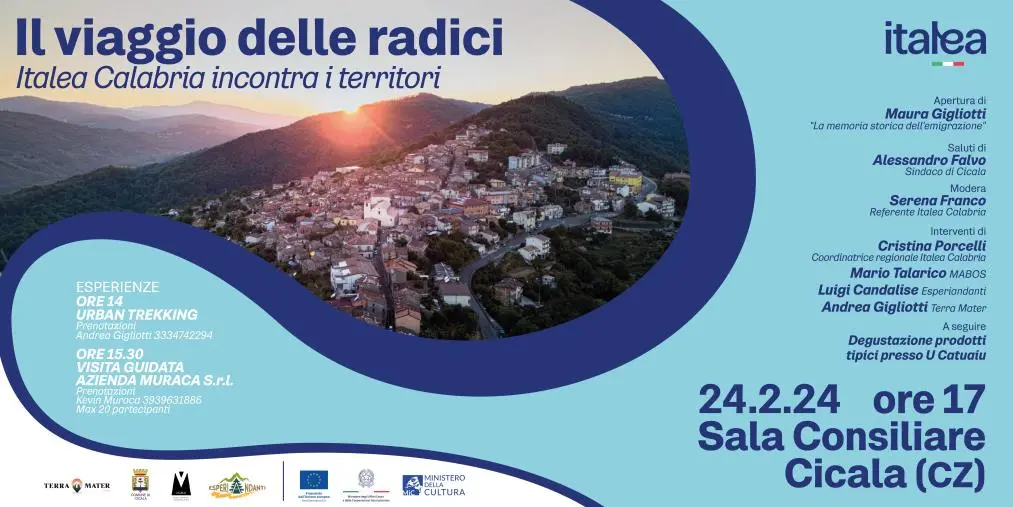 images Il Viaggio delle Radici, Italea incontra i territori: sabato 24 febbraio tappa a Cicala