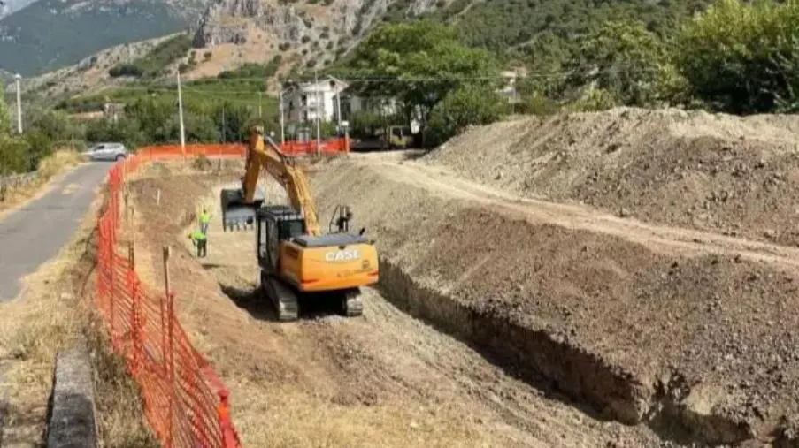 Frascineto, al via i lavori di messa in sicurezza del canale Clavaro