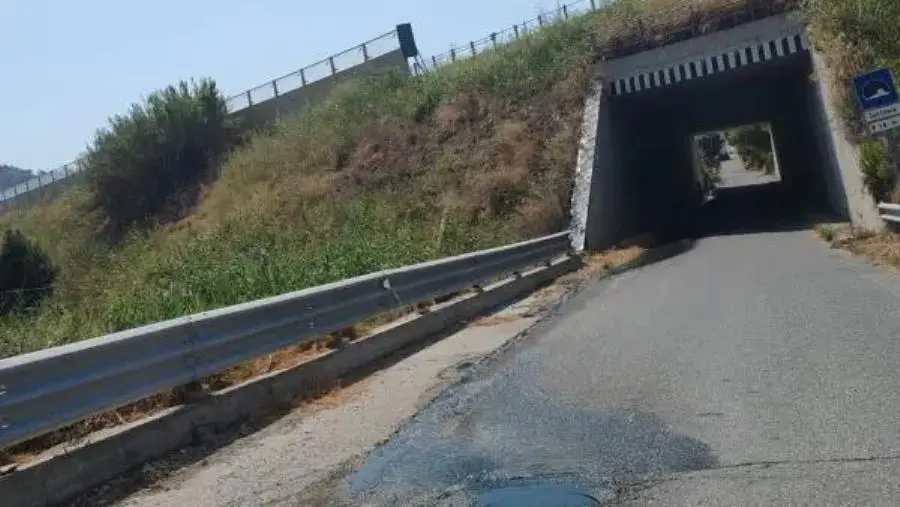 images Catanzaro, a viale Tagliamento fogna a cielo aperto: residenti sul piede di guerra 