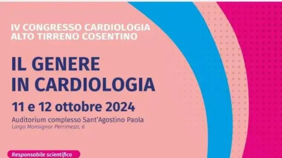 Cardiologia di genere, se ne parlerà al IV Congresso dell'Alto Tirreno Cosentino