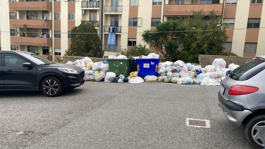 images "Parcheggio del Villa Bianca sommerso da montagne di rifiuti": la denuncia di Stefano Veraldi 