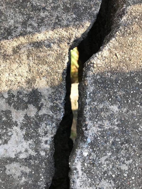 images Impressionanti crepe su un ponte di Catanzaro: scatta l'allarme