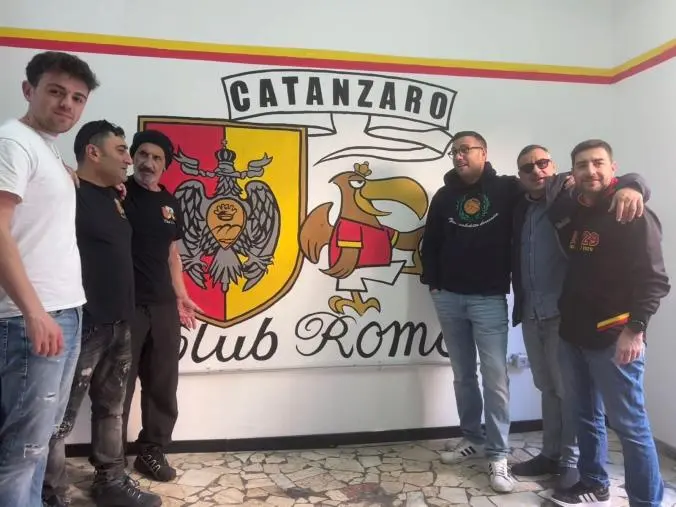 Il Club Roma dedicato al Catanzaro compie un anno: venerdi la Festa nella Capitale al grido ‘Forza Aquile’