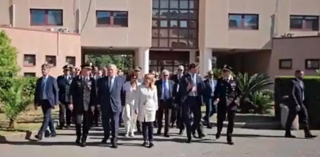 images G7, Tajani riceve i colleghi G7: al via il vertice (VIDEO)