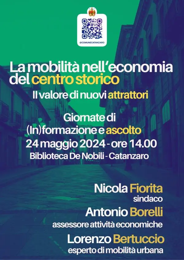 images "La Mobilità nell'economia del centro storico": venerdì il quarto appuntamento in Biblioteca 