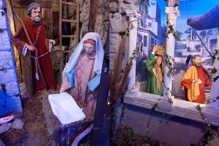 Girifalco, nel Presepe di "Taduasi" l'arte e la devozione del gruppo de "I Volontari delle Festività"