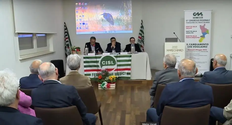 Sanità calabrese, confronto al VI Congresso CISL Medici: Accorinti confermato Segretario