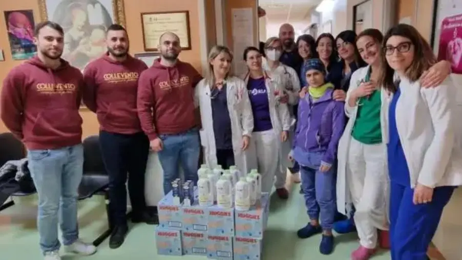 Catanzaro, da Collevento una donazione solidale per la Neonatale del Pugliese-Ciaccio