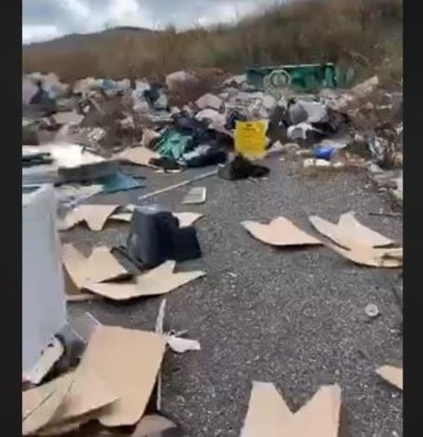 images Veraldi denuncia una discarica a cielo aperto a ridosso dell'ex palazzo della Regione: "La politica non controlla o fa finta di non controllare" (VIDEO)