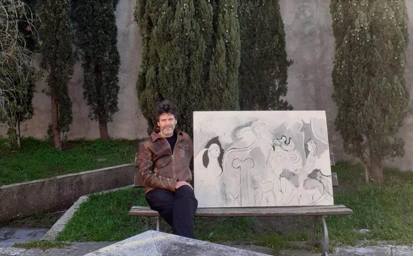 images Catanzaro, l'assessore Cardamone: “Grazie all’artista Lorenzo Bruschini che ha donato una sua opera alla città”