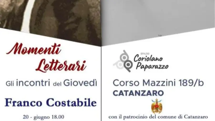 images Catanzaro, oggi la presentazione del volume che raccoglie le opere di Franco Costabile 