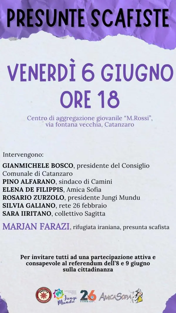 La storia di Marjan e della sua accoglienza a Camini arriva a Catanzaro