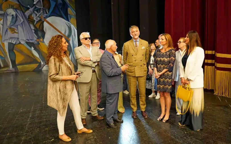 images Il Teatro Politeama di Catanzaro ha accolto il Ministro della Cultura Alessandro Giuli 
