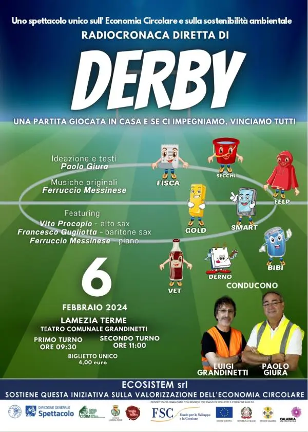 images AMA Calabria, a Lamezia Terme l’importanza della tutela ambientale con “Derby”