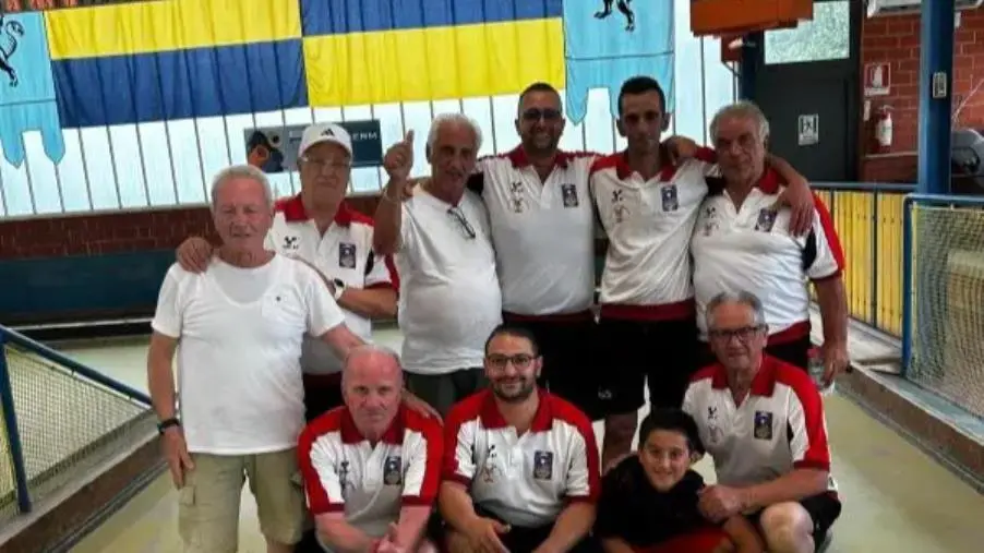 La bocciofila Tomassi Asd alle finali dei Campionati italiani a squadre 