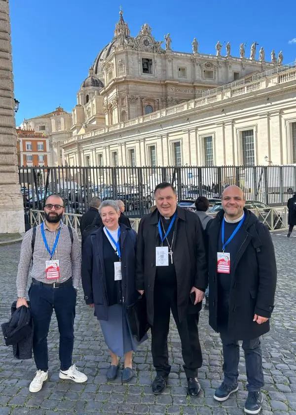 Una delegazione diocesana con l'Arcivescovo di Catanzaro-Squillace Maniago a Roma per il Sinodo