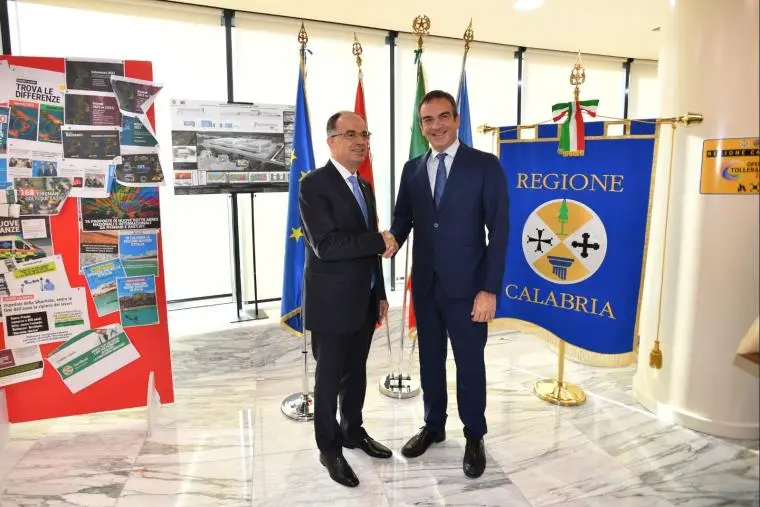 Regione, Roberto Occhiuto ha ricevuto il presidente dell’Albania, Bajaram Begaj
