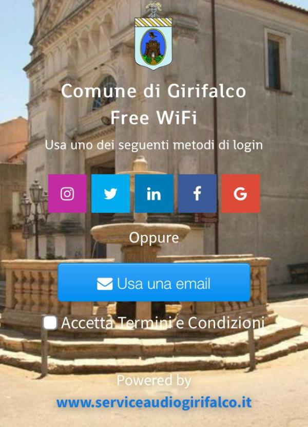 images Girifalco, wi-fi libero e gratuito nelle tre zone più frequentate dai giovani