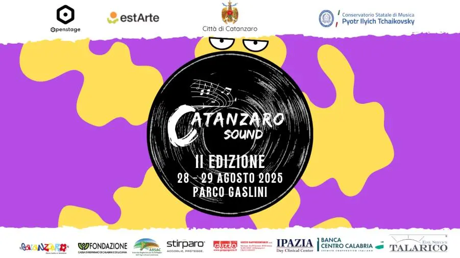 images Torna “Catanzaro Sound”: il 28 e 29 agosto la seconda edizione del Festival per artisti calabresi emergenti