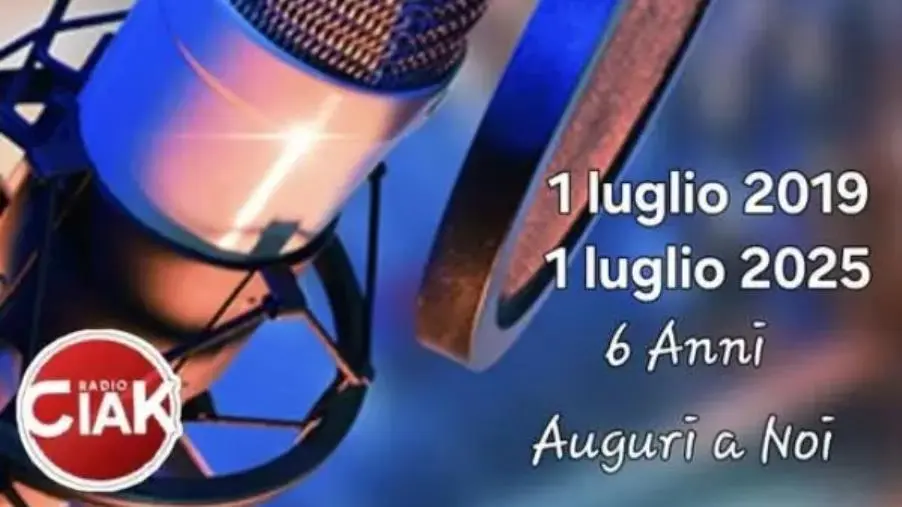 images Sei anni di musica e parole: Radio Ciak festeggia i suoi successi